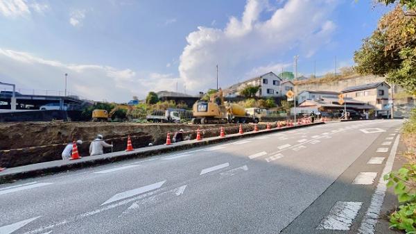 高知市口細山　1680.17 前面道路含む現地写真 