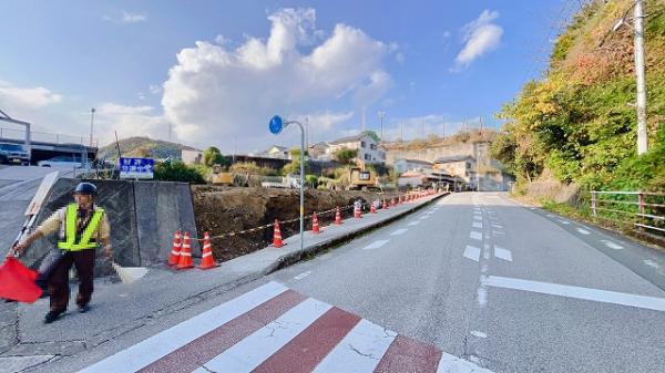 高知市口細山　1680.17 前面道路含む現地写真 
