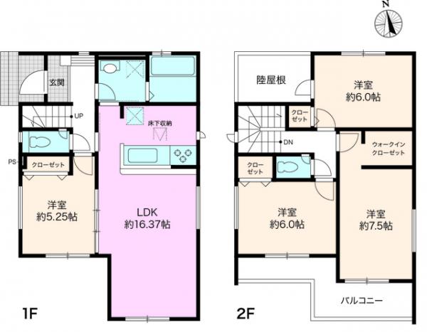 高知市塩屋崎町　2898 間取り図 