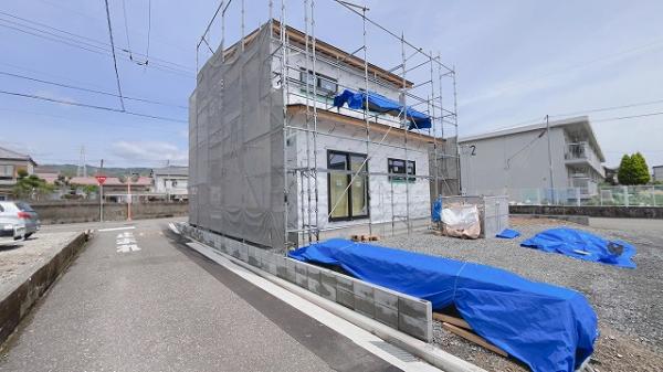 高知市南万々（A号地）4180 前面道路含む現地写真 