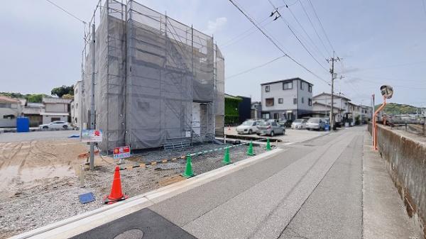 高知市南万々（A号地）4180 前面道路含む現地写真 