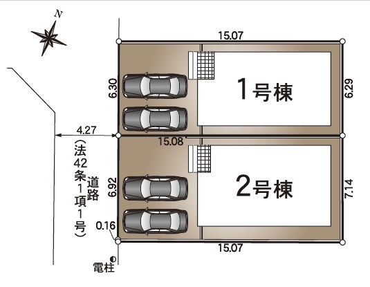 高知市針木東町 第一  区画図 