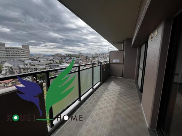 シャルマンコーポ大津のぞみケ丘 バルコニー 