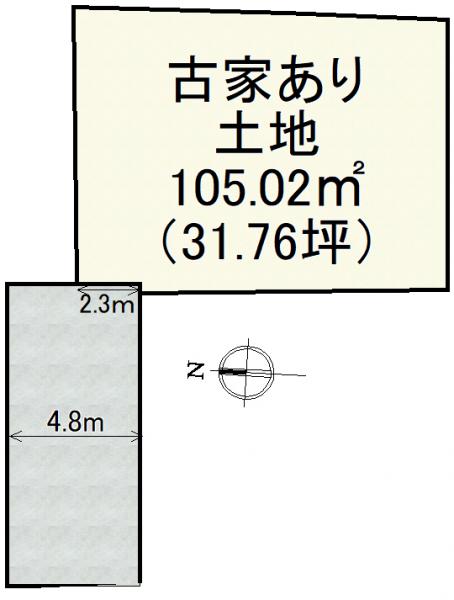 土地 大津市錦織1丁目 JR湖西線大津京駅 1,200万円