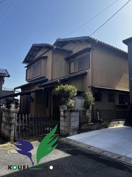 大津市錦織1丁目　古家付土地 現地土地写真 