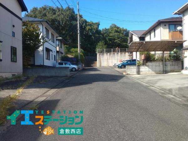 倉敷市連島町連島　中古戸建 前面道路含む現地写真 