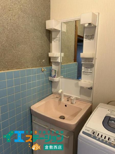 浅口郡里庄町　中古戸建 洗面台・洗面所 