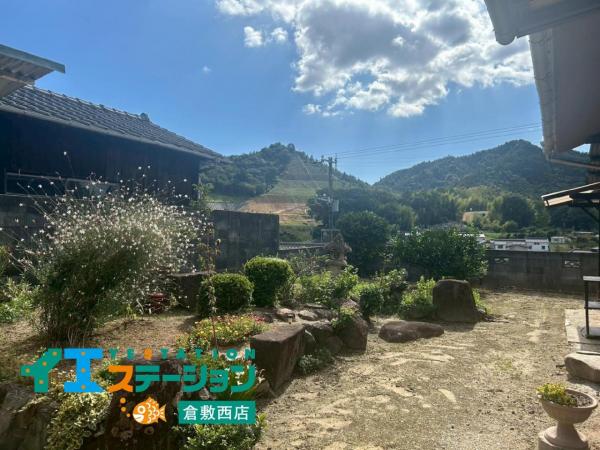 浅口郡里庄町　中古戸建 庭 