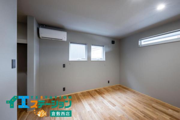 岡山市東区広谷　平屋モデルハウス 寝室