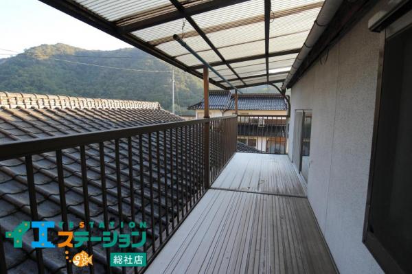 総社市美袋　中古戸建 バルコニー 