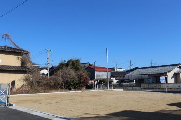 岡山市東区瀬戸町下　分譲地 現地土地写真 