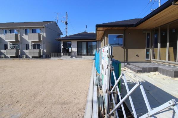 岡山市東区瀬戸町下　分譲地 現地土地写真 