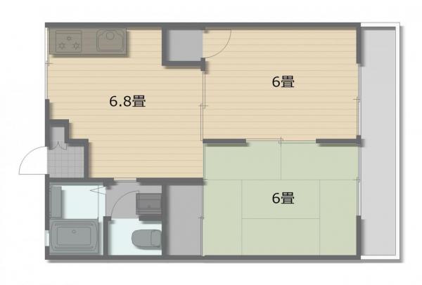 アパート 東臼杵郡門川町大字門川尾末8014-1 JR日豊本線門川駅 4.1万円