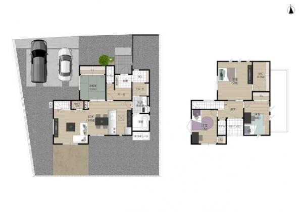 新築戸建 日向市大字財光寺字三ツ枝3612番 JR日豊本線財光寺駅 2,980万円