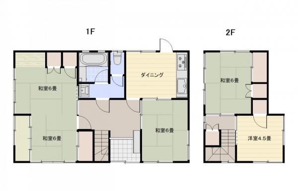 中古戸建 延岡市昭和町２丁目77-2、78-2 JR日豊本線延岡駅 530万円