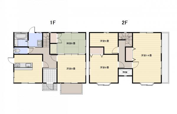 中古戸建 延岡市鶴ケ丘２丁目1988-78、81 JR日豊本線南延岡駅 1,550万円