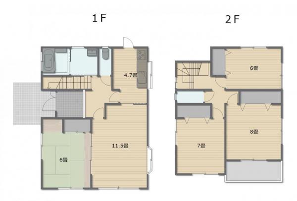 中古戸建 日向市大字富高6408-146 JR日豊本線日向市駅 1,900万円