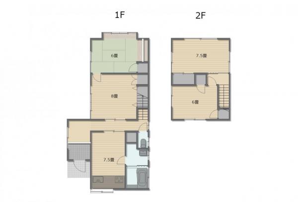 中古戸建 日向市中堀町１丁目89番、90番2 JR日豊本線日向市駅 990万円