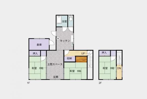 中古戸建 日向市美々津町3184、3185、3186 JR日豊本線美々津駅 690万円