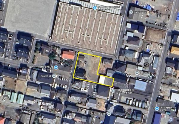 土地 日向市大字財光寺字沖ノ原1024外4筆 JR日豊本線財光寺駅 2,600万円