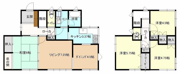 中古戸建 宮崎県東臼杵郡門川町城ケ丘12-8 JR日豊本線門川駅 1669万円