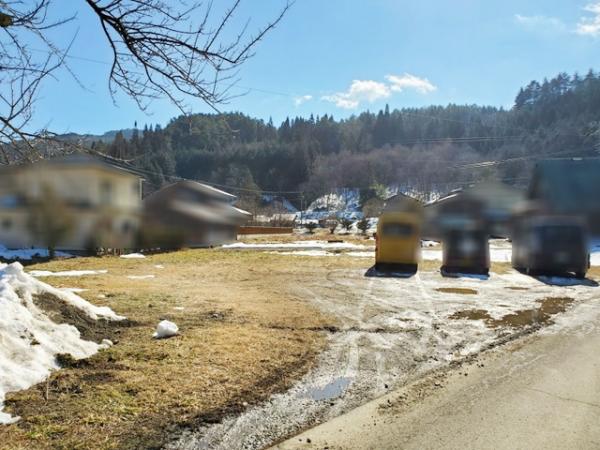 高山市一之宮町 農業用土地 151.72坪 前面道路含む現地写真 