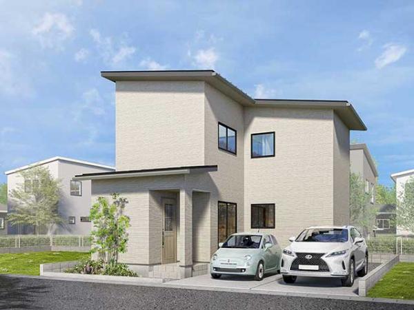 【ご商談中】高山市千島町 新築戸建 3LDK 完成予想図（外観） 