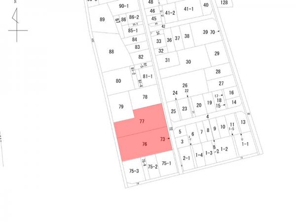 【価格改定】高山市石浦町7丁目 売土地 477.65坪 区画図 
