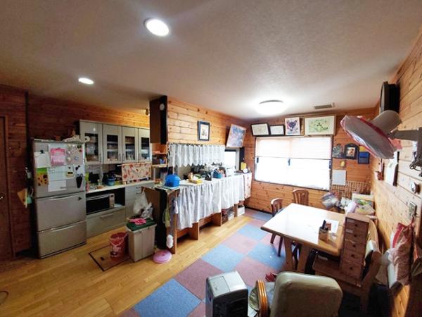 飛騨市古川町新栄町 中古戸建 6LDK（商談中） リビングダイニング