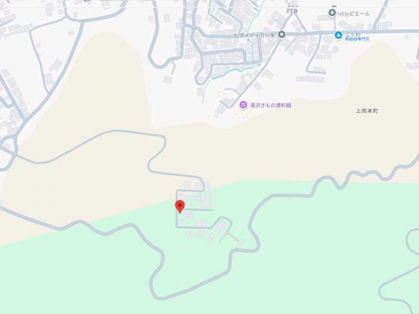 高山市上岡本町 分譲地 60坪 現地案内図 