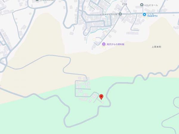 高山市上岡本町 分譲地 64坪 現地案内図 
