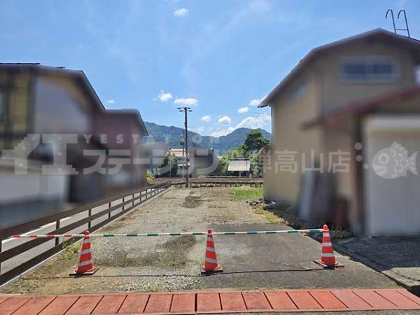 飛騨市古川町杉崎 住宅用土地 129.47坪 現地土地写真 