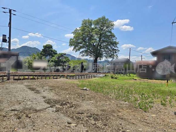 飛騨市古川町杉崎 住宅用土地 129.47坪 現地土地写真 