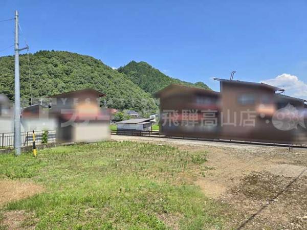 飛騨市古川町杉崎 住宅用土地 129.47坪 現地土地写真 