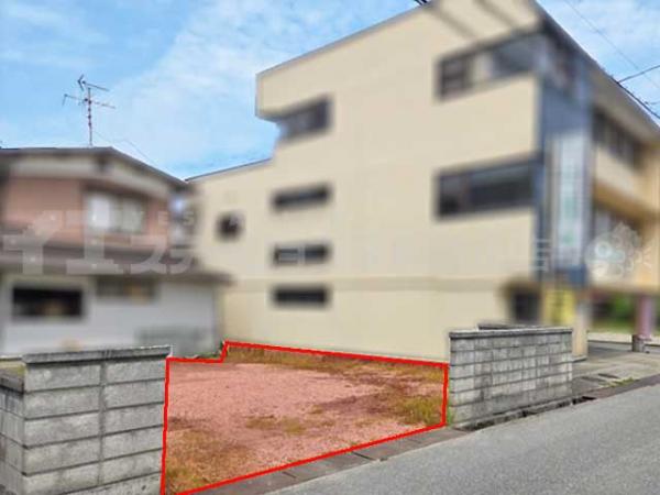 高山市片野町6丁目 住宅用土地 32.45坪 前面道路含む現地写真 