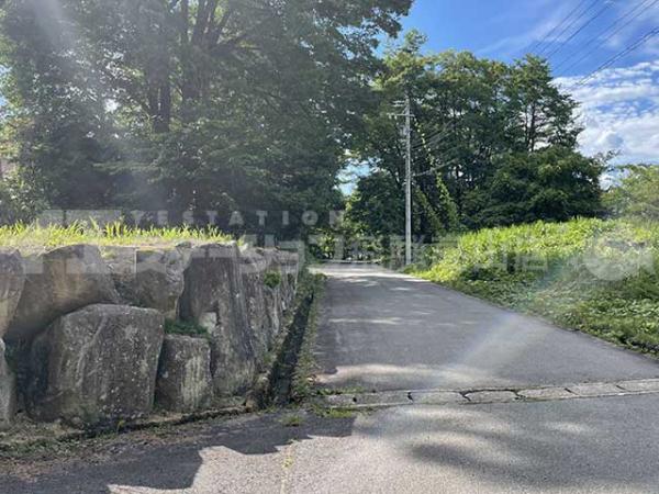 高山市新宮町 住宅用土地 93.47坪 前面道路含む現地写真 