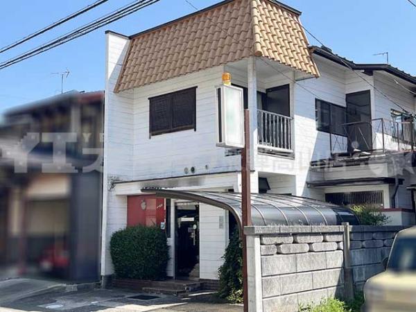 高山市花里町1丁目 中古戸建 5DK＋旧店舗 現地外観写真 