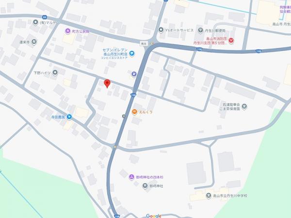 高山市丹生川町 中古戸建 7LDK 現地案内図 