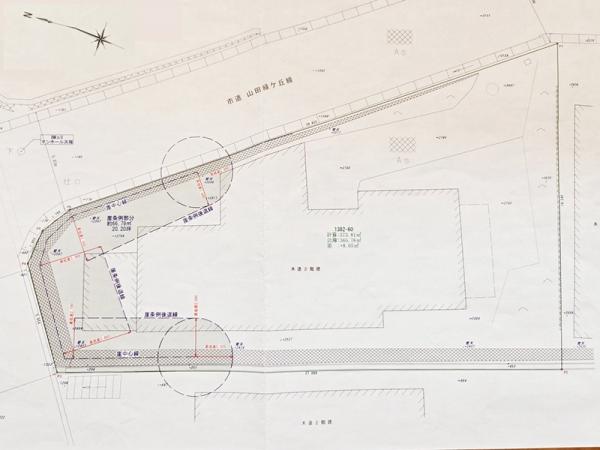 高山市山田町 住宅用土地 110.64坪（建築条件付） 全体区画図 