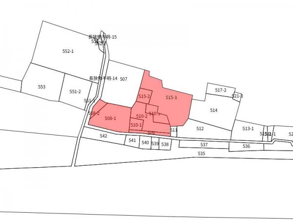 高山市国府町上広瀬 住宅用土地 333.94坪 区画図 