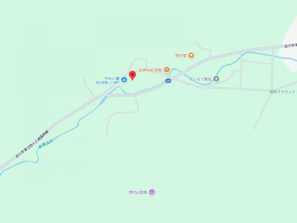 高山市国府町宇津江 中古戸建 4LDK 現地案内図 