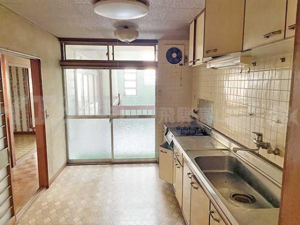 飛騨市古川町増島町 中古戸建 7DK＋旧店舗 キッチン 