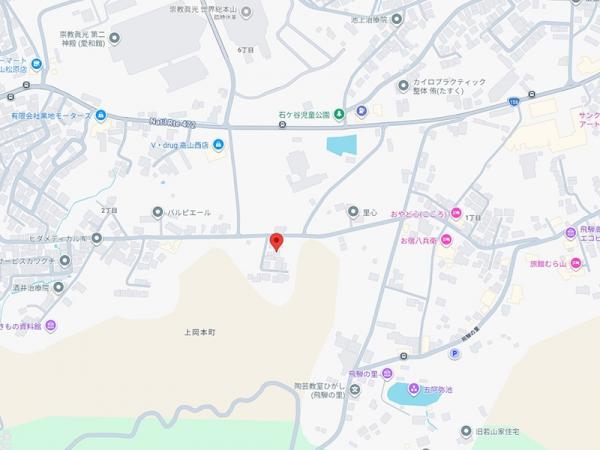 【ご商談中】高山市上岡本町2丁目 中古戸建 ４LDK 現地案内図 