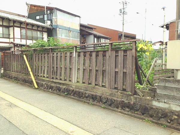 古川町向町3丁目 住宅用土地 50坪 現地土地写真 