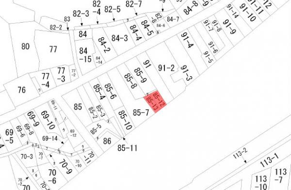 土地 岐阜県高山市愛宕町85−12,85−1 高山本線高山駅 230万円