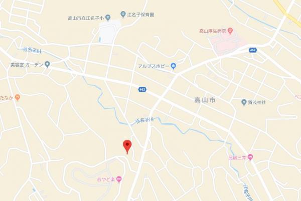 高山市江名子町 住宅用土地 151.25坪 