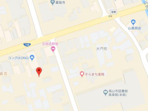 高山市馬場町 住宅用土地 52.82坪 