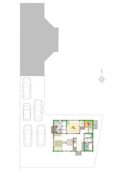 新築戸建 徳島市蔵本元町２丁目 JR徳島線蔵本駅 2,698万円