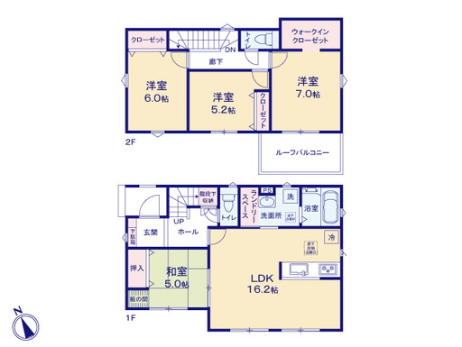新築戸建 板野郡北島町鯛浜字向 JR高徳線吉成駅 3,260万円