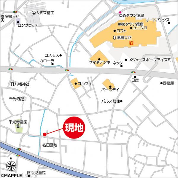 新築戸建 板野郡藍住町徳命字元村 JR高徳線吉成駅 2,580万円
